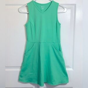 Zella Girls’ Green Sports Dress Summer‎ Outdoors Athletic Active Vacation Beach